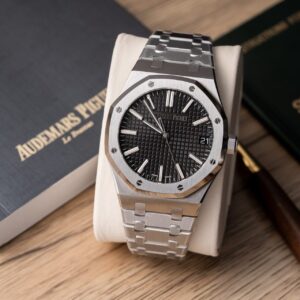 Audemars Piguet 15500ST Super Clone 11 Watch Black Dial ZF 41mm