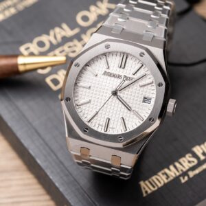 Audemars Piguet 15500ST Super Clone Watch White Dial ZF Factory 41mm
