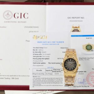 Audemars Piguet Super Clone Watch Royal Oak Jumbo 16202OR Gold Wrapped ZF Factory 39mm