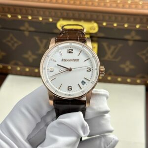 Audemars Piguet Super Clone Watch Code 11.59 Selfwinding 15210OR White Dial APS Factory 41mm