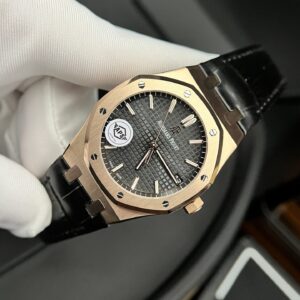 Audemars Piguet Royal Oak 15500OR Super Clone Watch Leather Strap 41mm