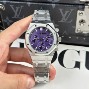 Audemars Piguet Royal Oak 26240ST Best Super Clone Purple Dial APS Factory New 2025 41mm