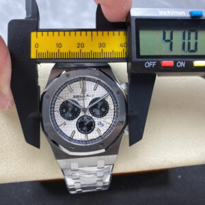 Audemars Piguet Super Clone Watches Royal Oak 26331 Chronograph Dial White 41mm