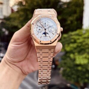 Audemars Piguet Royal Oak 26574OR White Dial Super Clone 1:1 Watch 41mm