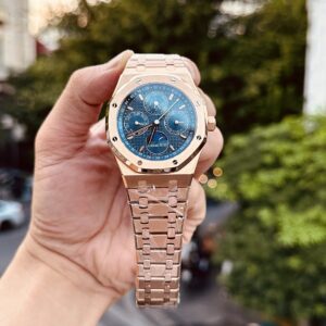 Audemars Piguet Royal Oak 26574OR Blue Dial Super Clone Watch 41mm