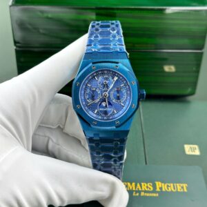 Audemars Piguet Royal Oak Perpetual Calendar 26579CS Super Clone Watch Blue BBR Factory 41mm