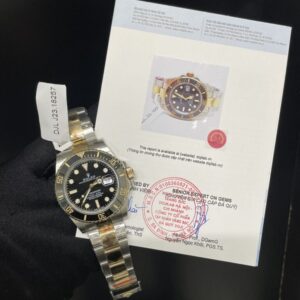 Rolex Best Super Clone Watch Sumariner Gold Wrapped GM Factory 41mm