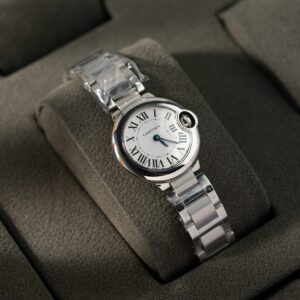 Cartier Ballon Bleu Women’s Super Clone Watch Swiss Quartz Movement Metal Strap 28mm