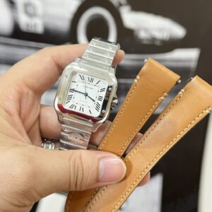 Cartier Santos WSSA0029 Super Clone 1:1 Watch BV Factory 35mm
