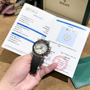 Rolex Super Clone Watches Daytona Mother Of Pearl And Moissanite Diamonds Dial 40mm