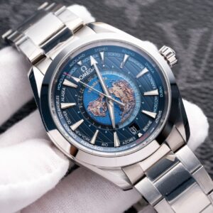 Omega Seamaster Aqua-Terra Blue Dial Super Clone Watch VS Factory 43mm