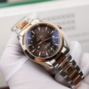 Omega Seamaster GMT Super Clone Watch Chocolate Dial VSF 41.5mm