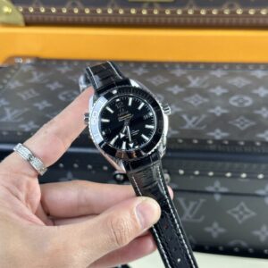 Omega Seamaster Planet Ocean Super Clone Watch Black Dial VS Factory 39.5mm