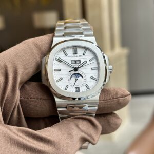 Patek Philippe 5726 White Dial Super Clone Watch PP Factory 40.5mm
