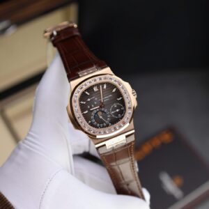 Patek Philippe Nautilus 5724 Rose Gold Super Clone Watch Full Function PPF Factory 40mm