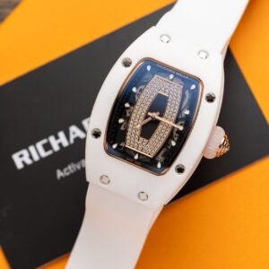 Richard Mille RM07-01 High Quality Super Clone Watch White Ceramic Case 36mm