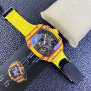 Richard Mille Best Super Clone Watch RM27-03 Tourbillon Full Carbon 44mm