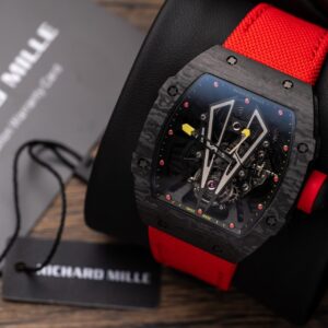 Richard Mille Super Clone Watch RM27-03 Tourbillon Rafael Nadal Carbon 44mm
