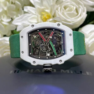 Richard Mille RM67-02 White Carbon Best Super Clone Watches Weight 37 Grams 38.7×47.52mm
