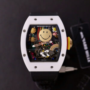 Richard Mille Super Clone Watches RM88 Smiley Nato Fabic Strap 42mm