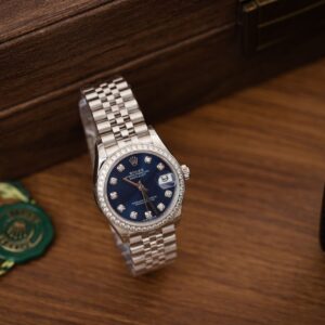 Rolex Super Clone Watches DateJust Womens Dial Blue 31mm