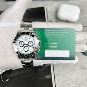 Rolex Cosmograph Daytona 116500LN Super Clone Watch White Dial BT Factory 40mm