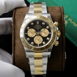 Rolex Cosmograph Daytona 126503 Best Super Clone Watch Black Dial Oyster Strap 40mm