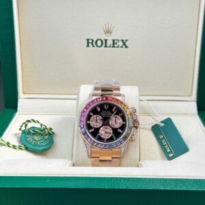 Rolex Cosmograph Daytona Rainbow 116595 Best Super Clone Watch BT Factory 40mm