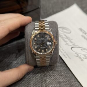 Rolex DateJust 126231 Demi Super Clone Watch Dark Grey Demi VS Factory 36mm