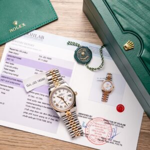 Rolex DateJust 126233 Super Clone Watch Gold Wrapped White Dial GM Factory 36mm