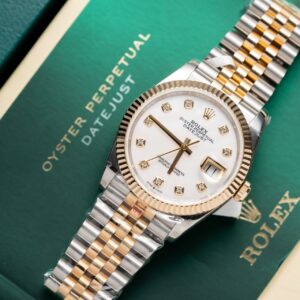 Rolex Best Super Clone Watch DateJust Mother Of Pearl Dial Gold Wrapped GM Factory 36mm
