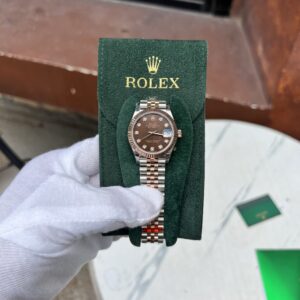 Rolex DateJust Best Super Clone Watch Chocolate Dial EW Factory 31mm