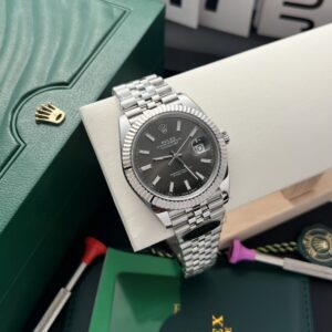 Rolex Super Clone Watch Datejust 126334 Gray Dial Clean Factory 41mm