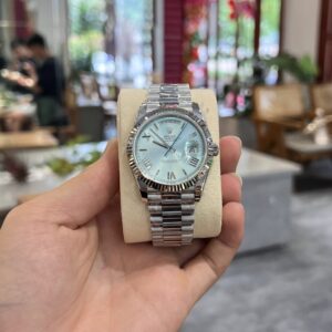 Rolex Day-Date 228236 Super Clone 1:1 Watch Ice Blue Dial GM Factory 40mm