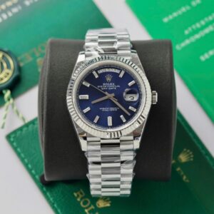 Rolex Super Clone Watch Day-Date 228236 Dial Blue Weight 178gram GM Factory 40mm
