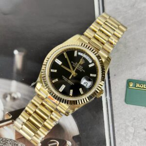 Rolex Day-Date 228238 Super Clone 11 Watch Black Dial GM Factory 40mm