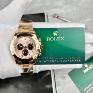 Rolex Super Clone Watch Daytona 116505 Rose Gold BT Factory 40mm