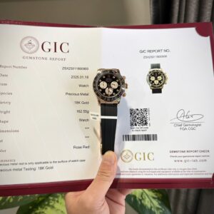 Rolex Daytona 126515 Dial Black Super Clone Watch Weight 163Gram Custom Gold Wrapped 40mm