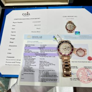 Rolex GMT-Master II 126755 SARU Super Clone Watch Gold Wrapped Sapphire 41mm
