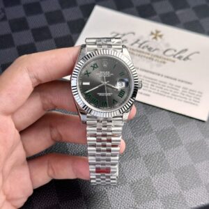 Rolex Super Clone Watch DateJust 126334 Dial Wimbledon VS Factory 41mm