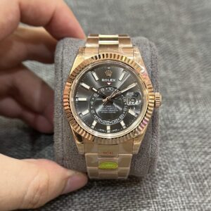 Rolex Sky Dweller 326935 Rhodium Dial Best Super Clone Watch Noob Factory 42mm