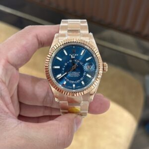 Rolex Sky-Dweller 336935 Super Clone 11 Watch Rose Gold Noob Factory 42mm