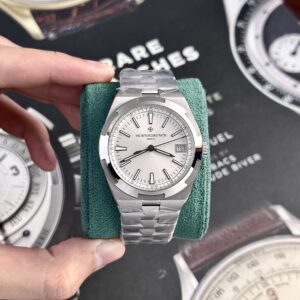 Vacheron Constantin Overseas 4500V Super Clone Watch Silver Dial 41mm