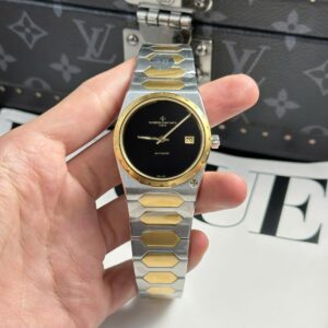 Vacheron Constantin Super Clone Watch Historiques 222 Dial Black 8F Factory 37mm