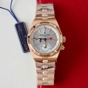 Vacheron Constantin Luxury Super Clone Watches Overseas Dual Time 7920V White Dial 41mm