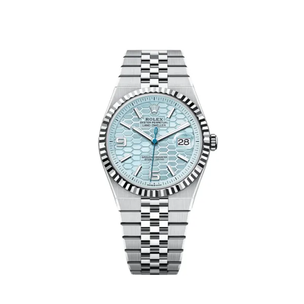 Rolex Land Dweller Blue Dial 40 mm Platinum Reference 127336